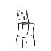 Aurora Stationary Bar Stool - Side