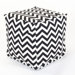 Zig Zag Cube Ottoman