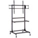 Adjustable Ergonomic Mobile TV Cart for 56" - 70"