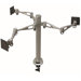 Triple Monitor Desk Mount Dual Arm