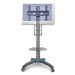 Adjustable Ergonomic Mobile TV Cart for 42" - 65"