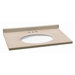 49" x 22" Solid Surface Vanity Top