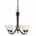 Drake 5 Light Chandelier