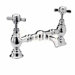 Beaumont Luxury Bridge Basin Mixer without Waste in Chrome