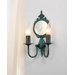 Classic Candle Two Light Wall Sconce