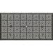44" x 84" Rectangular Hacienda Cast Aluminum Top with Umbrella Hole