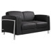 Leather Lounge with Double Seat