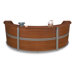 Reception Furniture Triple Unit Curved Station