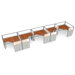 Workstation Panel System 1x5 Configuration