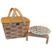 2 Pie Basket with Solid Lid