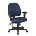 Ergonomic Mid-Back Office Chair with Arms
