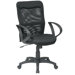 High-Back Mesh Office Chair with Loop Arms