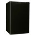 4.4 Cubic Ft. Counter-High Refrigerator in Black