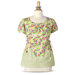 Round Neck Tossed Pocket Top