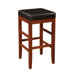 Square Backless Barstool in Cherry