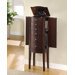 Jewelry Armoire in Merlot