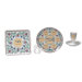 Flower Themed Porcelain Seder Set