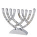 Contemporary Aluminum Menorah