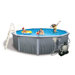 Martinique Round 52" Deep 7" Top Rail Above Ground Pool Package