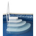 Wedding Cake Pool Step for Above Ground Pool