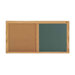 Cork & Chalkboard Combination Board