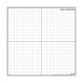 Magnetic Dry-Erase Teaching Aides Mat - Graph Coordinates