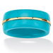 Gold Viennese Turquoise Band