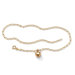 Gold Heart Charm Ankle Bracelet