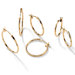 Pair Hoop Pierced Earring (Set of 3)
