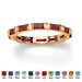 Bezel-Set Birthstone Eternity Band
