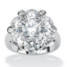 Round Cubic Zirconia Ring