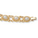 Simulated Pearl Link Bracelet