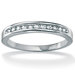 10k Gold Single Diamond Anniversary Ring