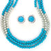 Simulated Turquoise Jewelry Set