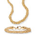 14k Gold Byzantine-Link Jewelry Set