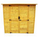 Wood Lean-To Shed