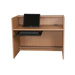Circulation Desk with Transaction Shelf