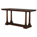 Brew Pub Table with Snowflake Inlay