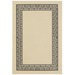Four Seasons Natural/Black Ornate Scroll Rug