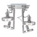 Cubeto 4 Light Semi Flush Ceiling Light