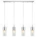 Diamond 4 Light Kitchen Island Pendant