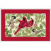 Holiday Song Birds Hooked Rug