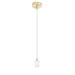 1 Light Round Canopy Morning Star Pendant