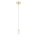 1 Light Round Canopy Morning Star Pendant