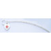 Ladies Med Heart Stainless Steel Toggle Bracelet