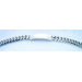Ident Men's Heavy Plaque Bracelet with Curb Rhod