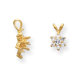 14k Moissanite Pendant