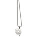 Stainless Steel Four Leaf Clover PendantNecklace - 18 Inch