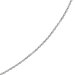 14K Necklace - Textured Oval Link