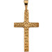 14k Yellow Gold Cross Pendant20x13mm